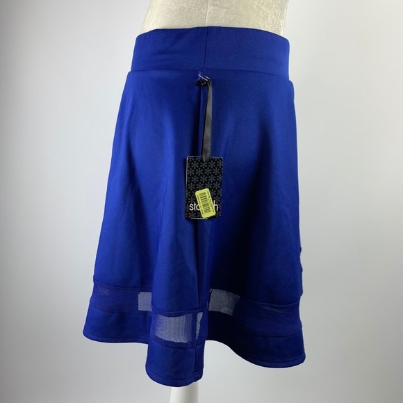 NWT Stoosh Royal Blue Skirt Juniors Large Skirt - Picture 3 of 4